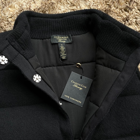 SOLD! Charter Club Cashmere Vest - Picture 5 of 8